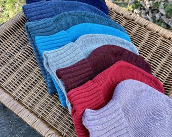 100% Alpaca Beanie Hat in Different Natural and Dyed Colours