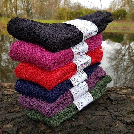 ALPACA Wool Padded Boot Fishing Outdoors Socks Warm Hard-Wearing Thermal Warm