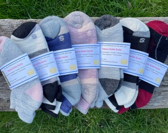 Alpaca Sports Socks Alpaca Ankle Socks |Trainer Socks