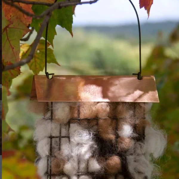 Alpaca Bird Nesting Material Bag -100% Natural Alpaca Wool for Nesting Birds