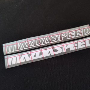 Mazdaspeed Logo Sticker, Buy Two Get One Free! Japanese Car decal