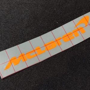 McLaren Text logo Sticker, Buy 2 Get 1 Free! Mclaren Speedmark, Formula One Track Day Decals Sim Racing McLaren F1 Driver