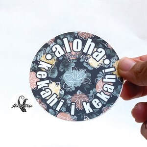 Aloha Kekahi I Kekahi Sticker: Hawaiian Love Vinyl Decal