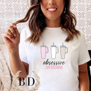 Obsessive Cup Disorder, Obsessive Cup Era, Tumbler With Handle, 40oz Tumbler, Trendy Sweatshirt, Stan, Unique Gift for Her, Gift for friend