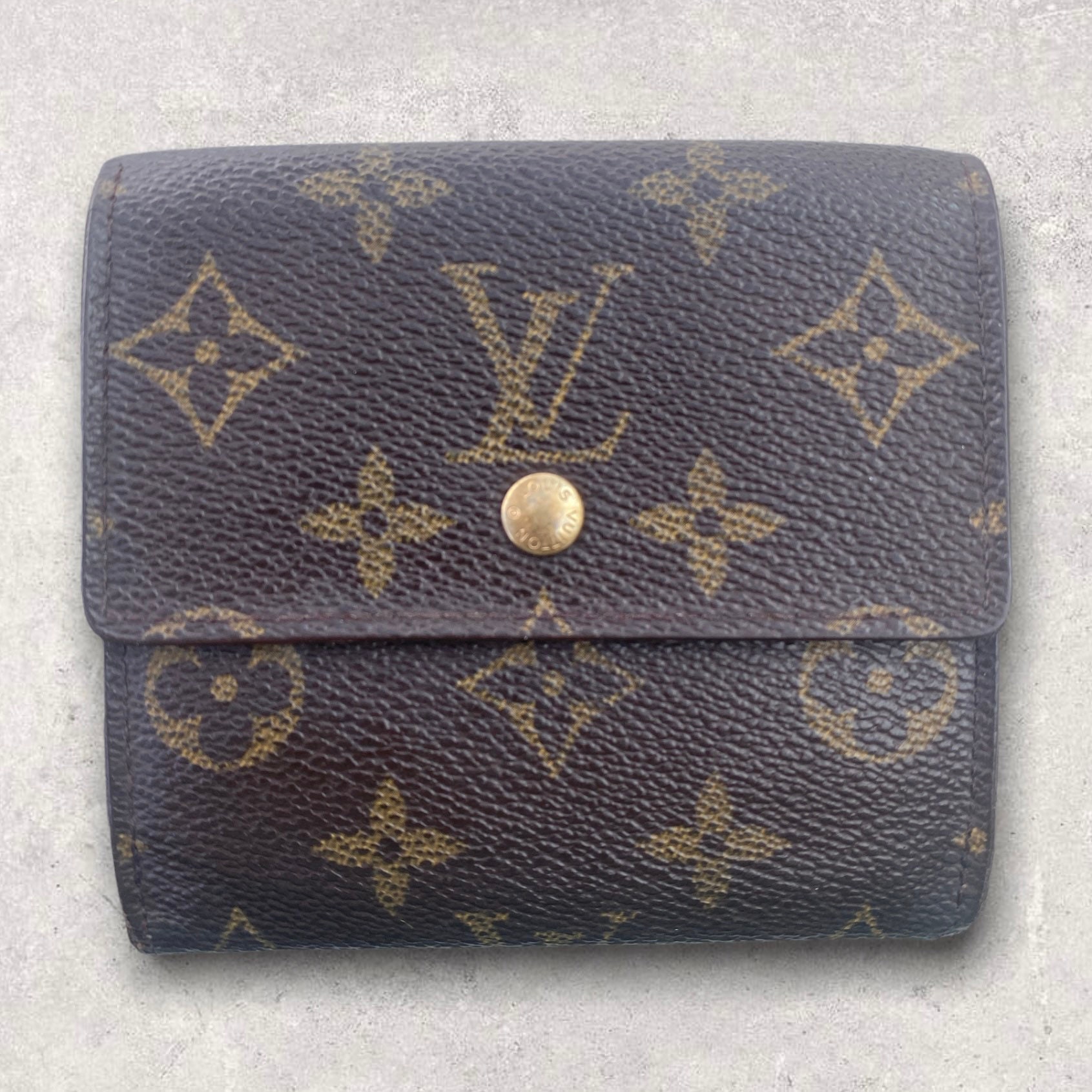 Louis Vuitton Leather Vintage Victorine Bifold Wallet-81 