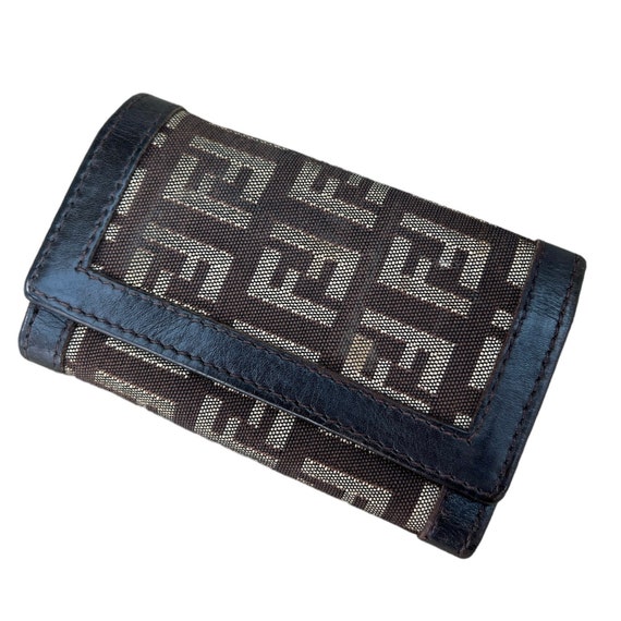AUTHENTIC Rare Vintage Fendi Key Wallet pouch 144 Etsy