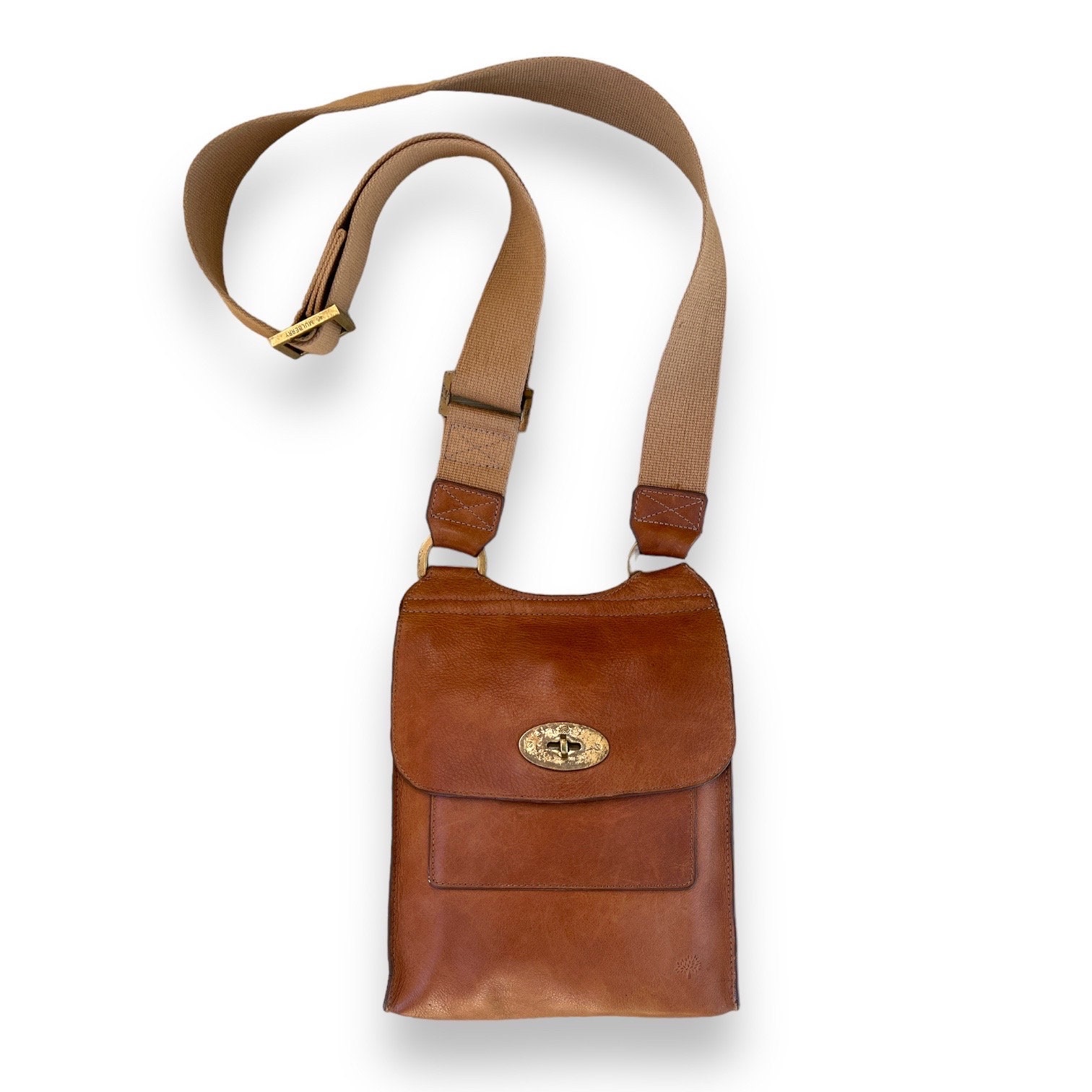 Mulberry Leather Antony Messenger Bag