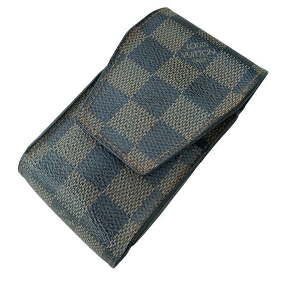 Louis Vuitton Vintage LV Metal & Leather Cigarette/Card Holder