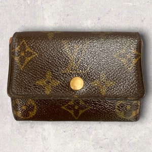 LOUIS VUITTON LV green EPI water ripple antique wallet antique bag