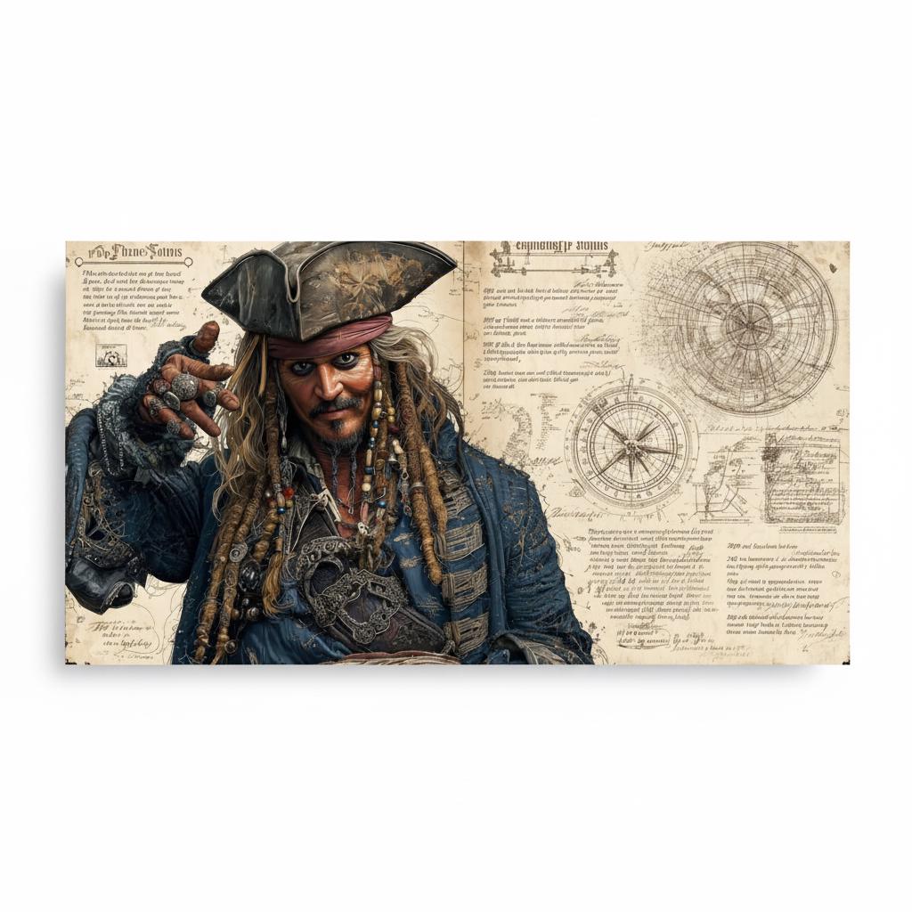 Pirates of the Caribbean Frame - Etsy