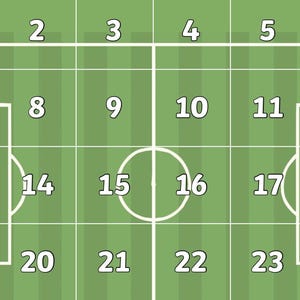 BeeBot/BlueBot Tapestry: Football Field