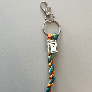 Scarborough's Reading Rope Keychain or Bookmark image 1