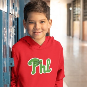 PHL Philly Baseball Toddler & Youth Hoodies  - Love City Shirts
