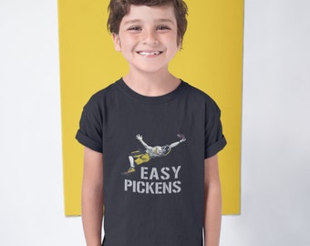 Easy Pickens - Pittsburgh Football T-Shirt - Toddler Youth T-shirt - Love City Shirts