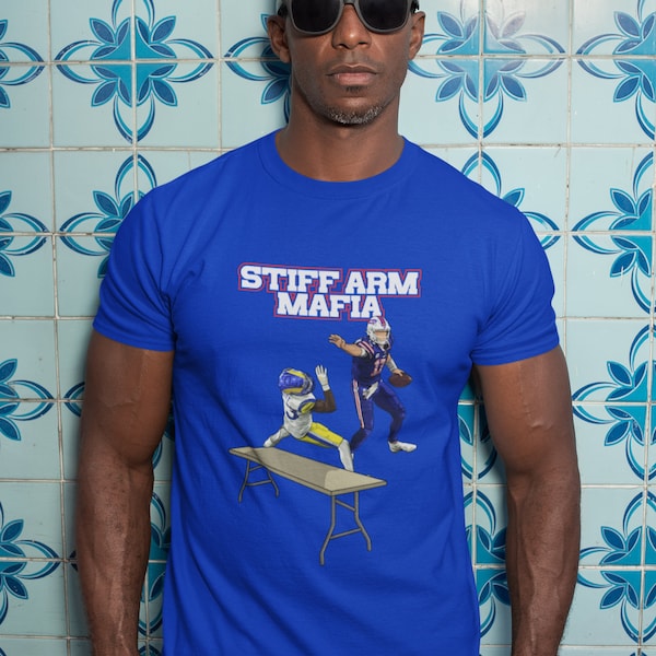 Buffalo Football Team Stiff Arm T-shirt