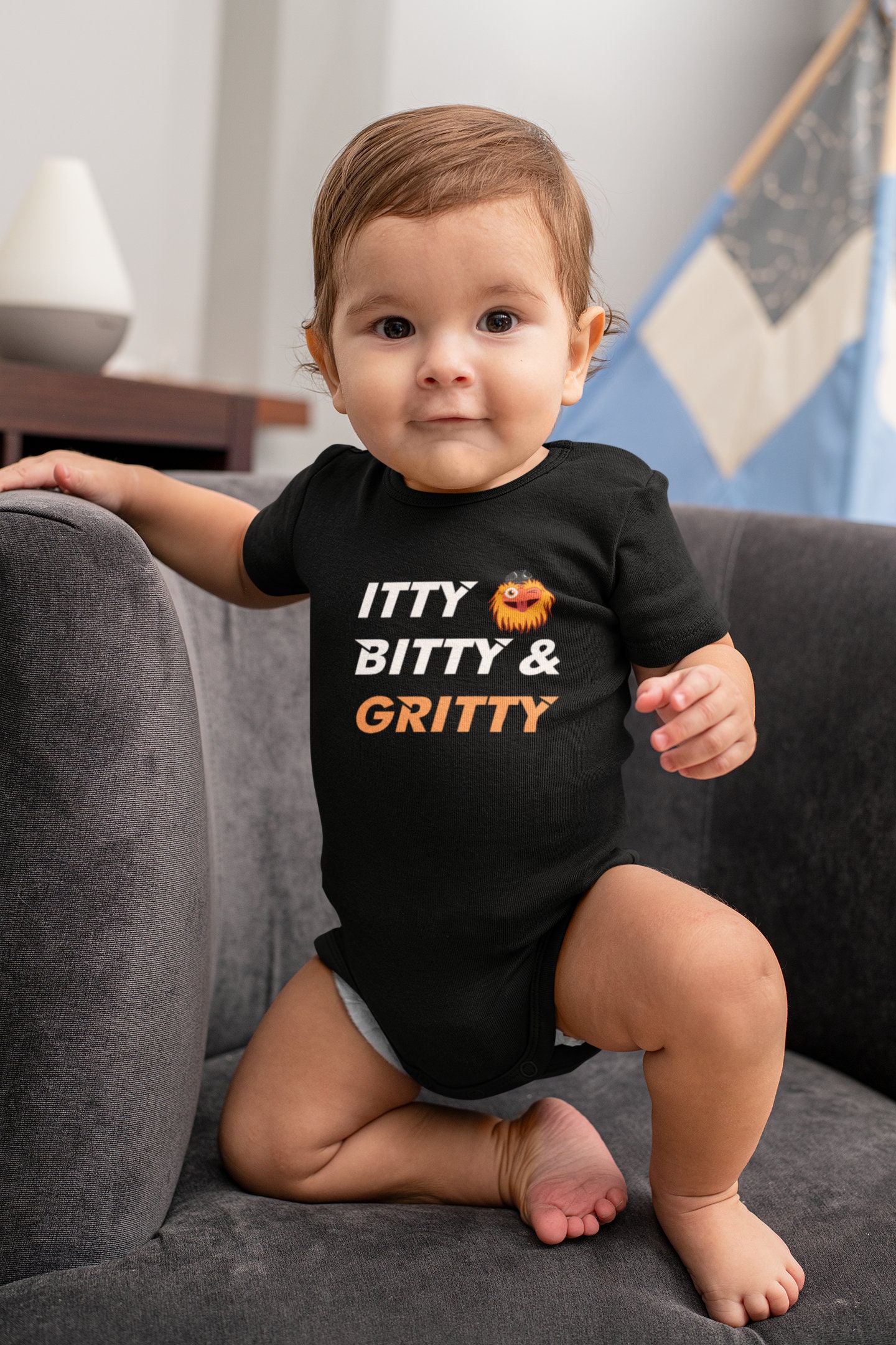 Flyers newborn/baby clothes Flyers baby gift girl Philadelphia Hockey baby