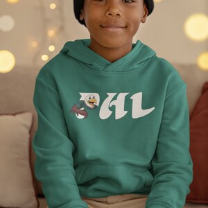Philly Football PHL Swoopin Toddler & Youth Hoodies  - Love City Shirts