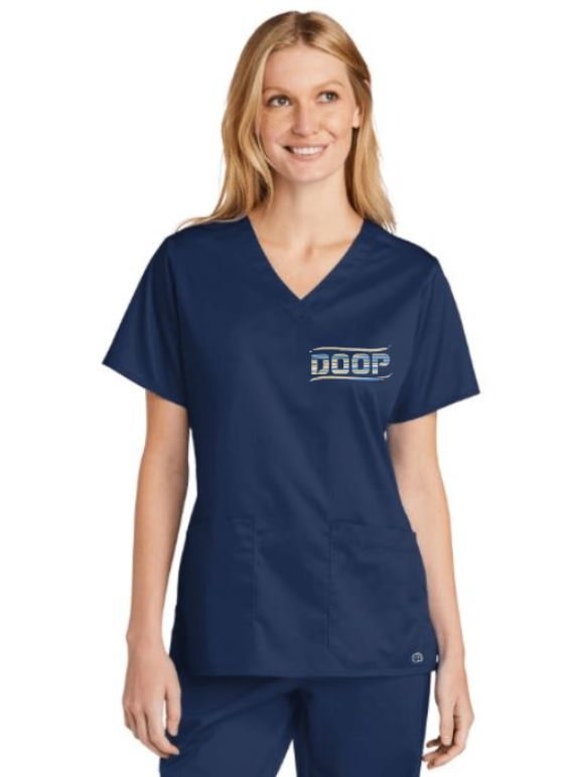 Seahawks scrub top womens best sale