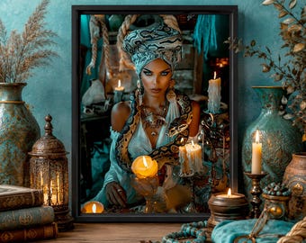 Marie Laveau Voodoo Queen Art Print – New Orleans Gothic Wall Decor #5 ...