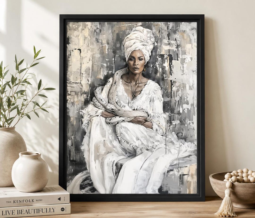 Marie Laveau Voodoo Queen Art Print – New Orleans Gothic Wall Decor #3 ...