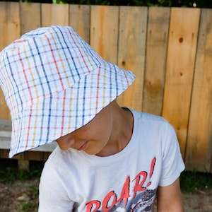 Bucket hat sewing pattern with photo instructions image 4