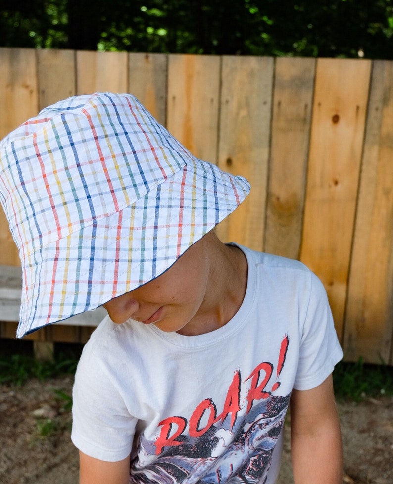 Bucket hat sewing pattern with photo instructions image 4