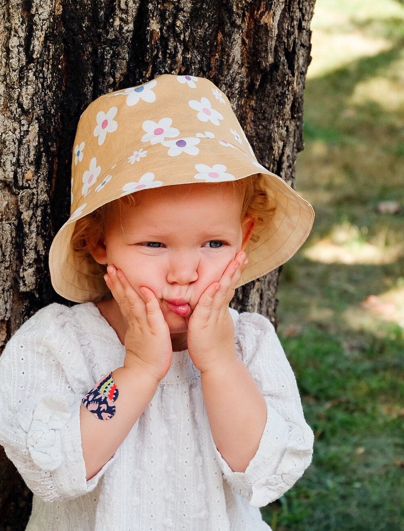 Bucket hat sewing pattern with photo instructions image 2