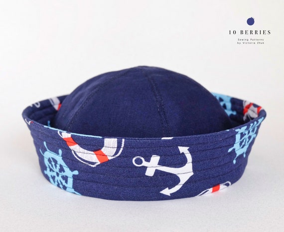 Sailor Hat With Bow Sewing Pattern - Etsy