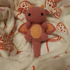 Instructions pour Amigurumi Dragon - Patron Amigurumi Dragon PDF