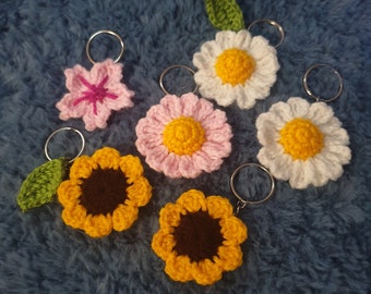 Porte-clés fleuri *Tournesols*Marguerites*