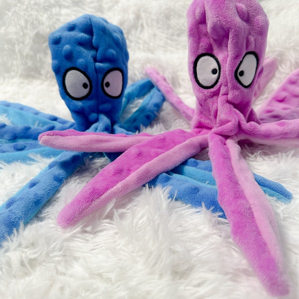 Octopus Dog toy crinkle dog toy octopus toy for dog squeaky toy puppy toy