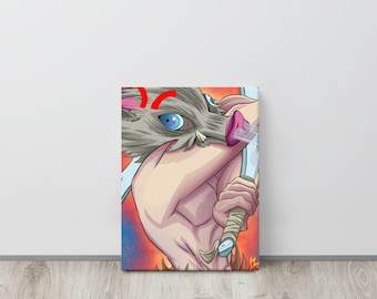 Anime Canvas Print, Anime Gift, Anime Art, Anime Prints, Anime Merch, Art and Collectibles, Anime Wall Art