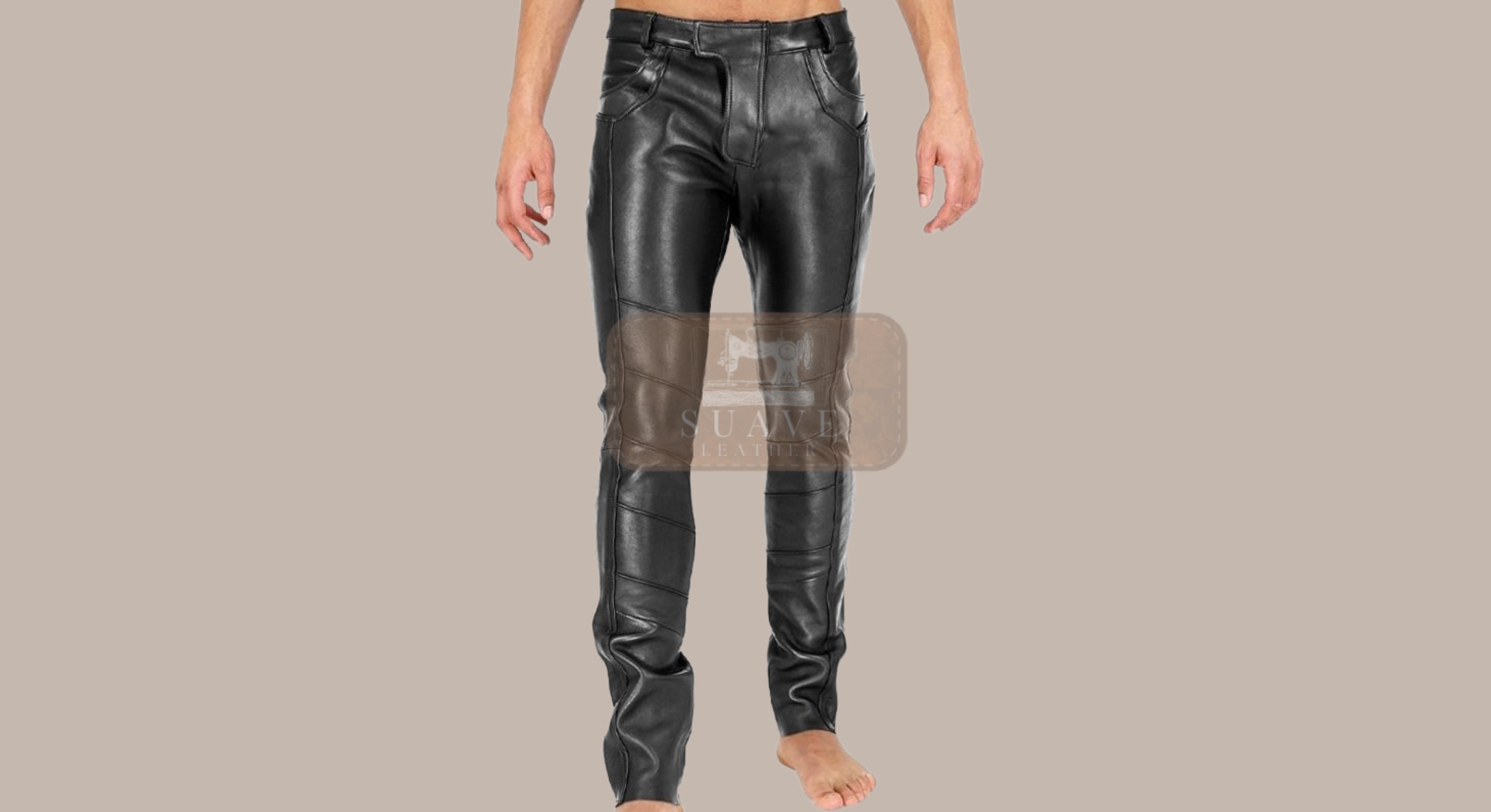 leather skinny pants
