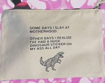 Grappige luiertas/mamazakje/toilettas/make-up tasje