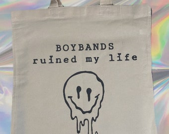 Boybands hebben mijn levensjute tas verpest