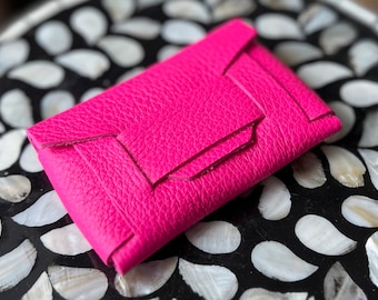Leather Neon Cardholder main image 1