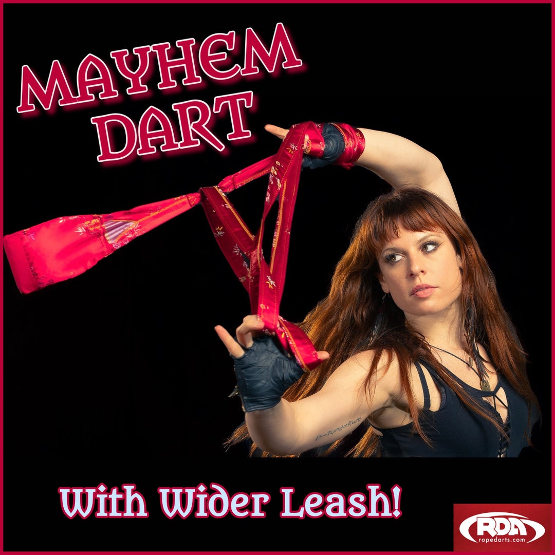 Mayhem Dart Silk & Cobra Dart practice Rope Dart Etsy