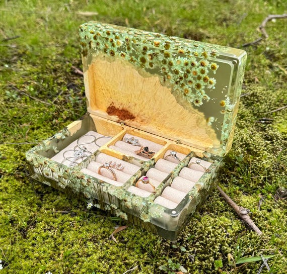 メープル ジュエリーBOX メープル ジュエリーBOX Ambrosia Maple Jewelry Box