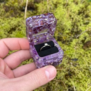 epoxy ring box
ring box proposal
ring box
engraved jewelry box
ring box nature
bridal ring box
flower ring box
engagement ring box
ring box proposal
proposal ring box
purple ring box
ring holder
ring box