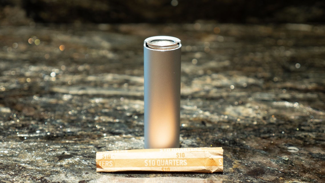 Aluminum Spring Loaded Quarter Dispenser. Great for Pool Etsy