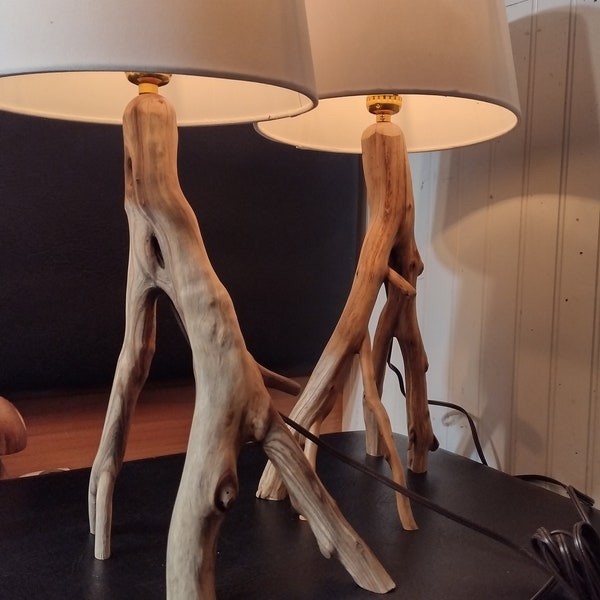 Tree branch lamp (set of two)