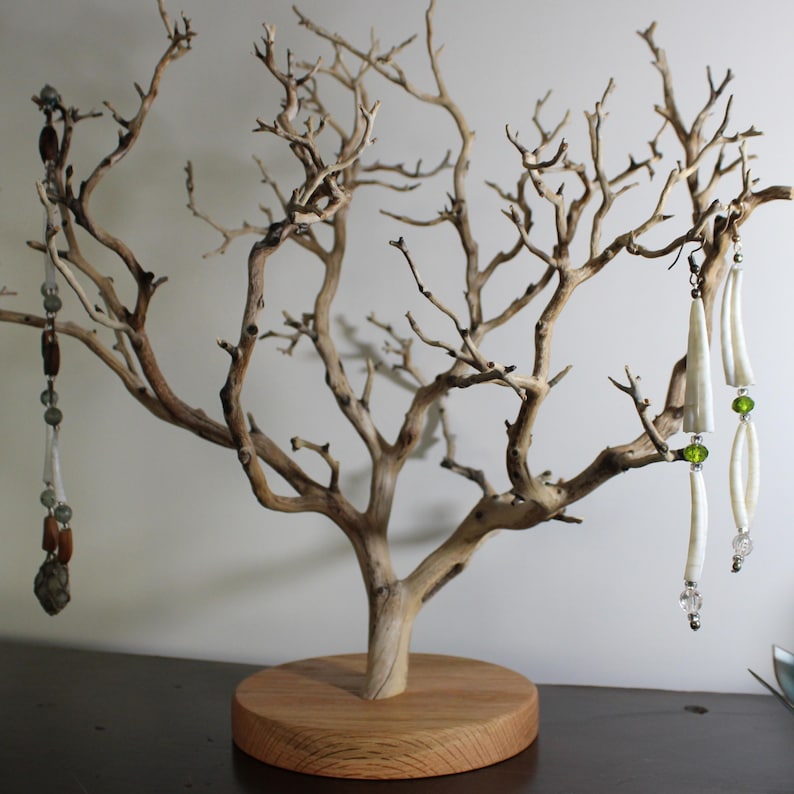 Jewelry Display Stand Made From a Real Tree Branch - Etsy
