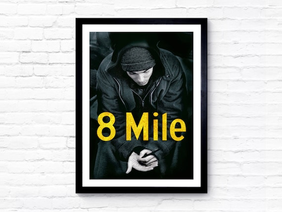 8 Mile 2002 Movie Poster / Film Poster / Movie Poster Art - Etsy