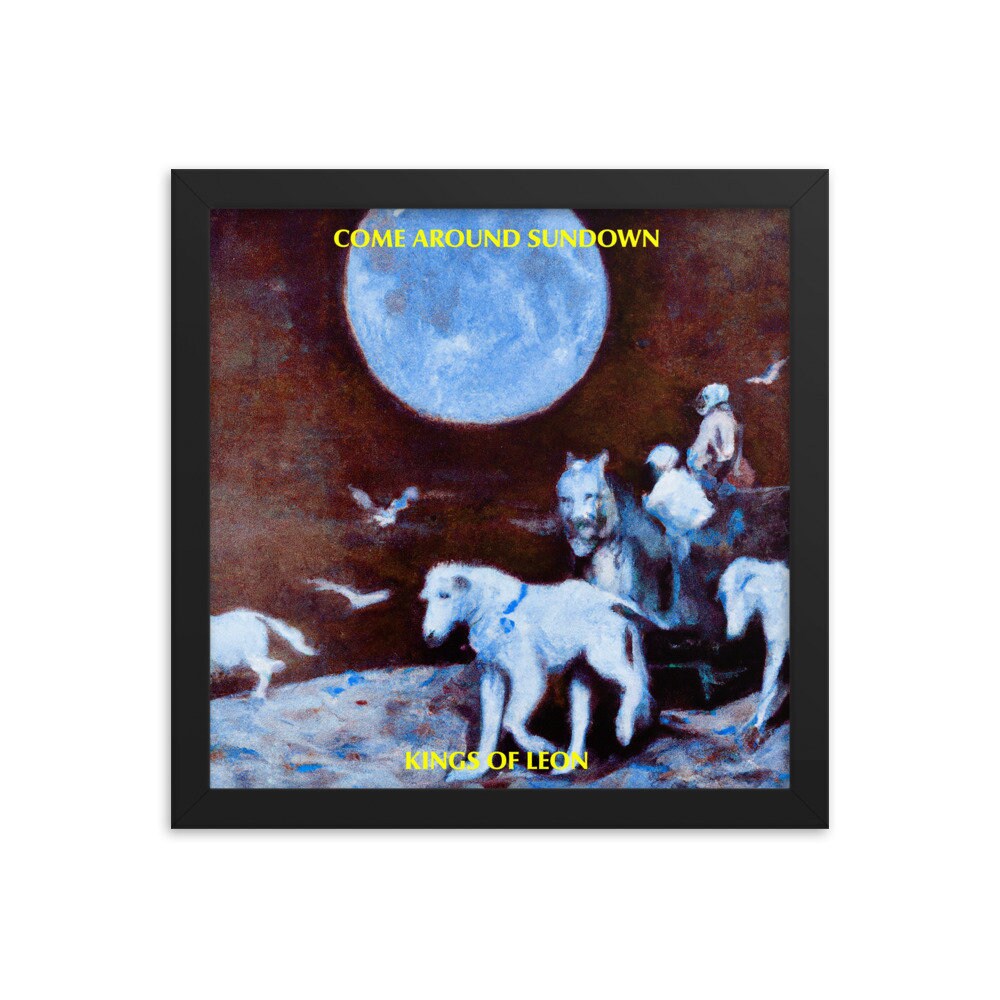 Come Around Sundown by Kings of Leon Framed Poster - Etsy