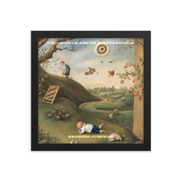 Mellon Collie and the Infinite Sadness Poster Etsy