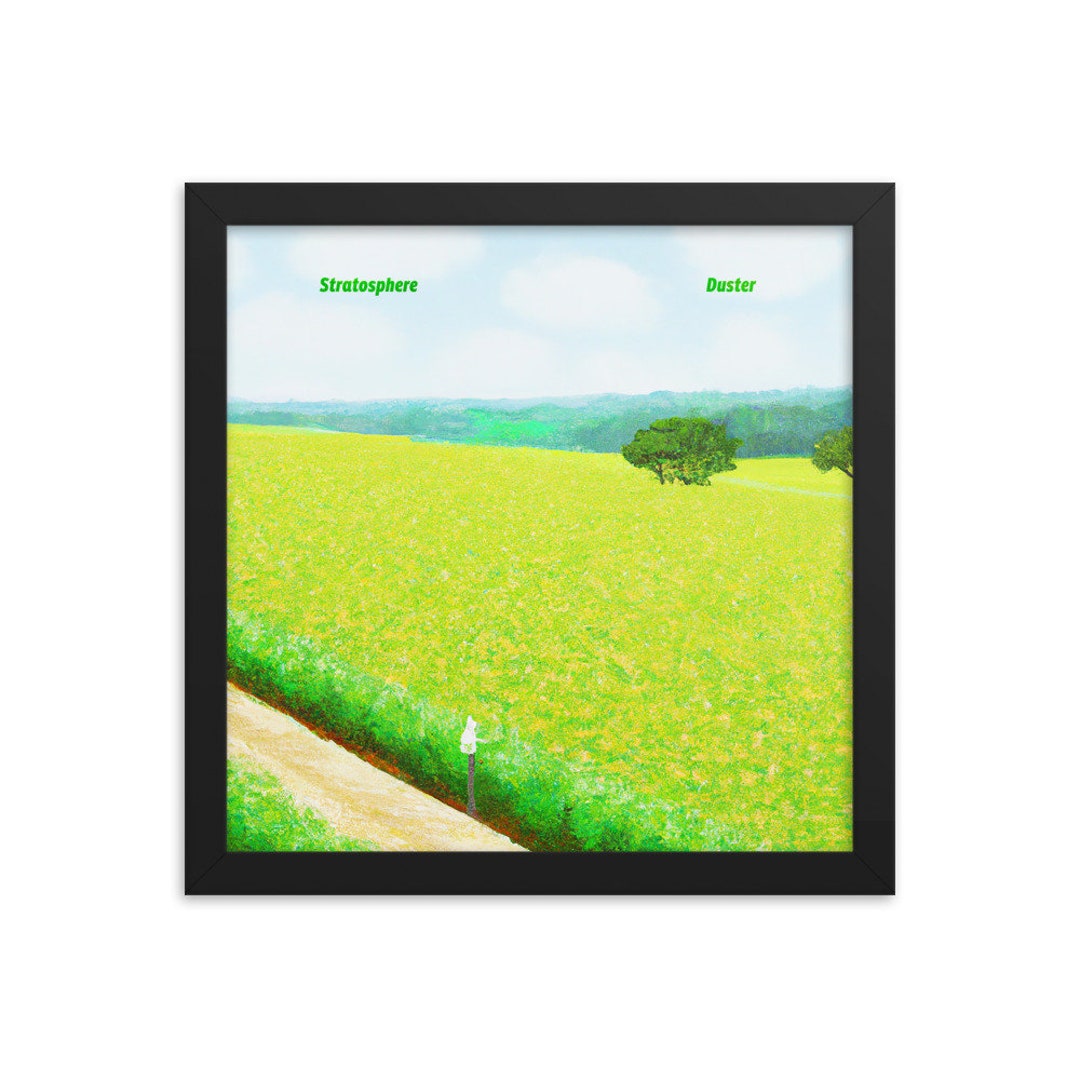 Stratosphere by Duster Framed Poster Etsy