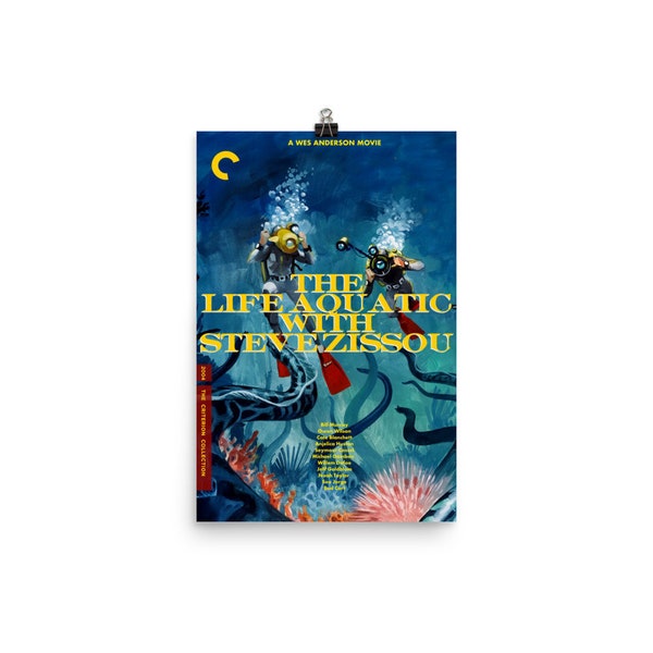The Life Aquatic with Steve Zissou | Fake Criterion Poster
