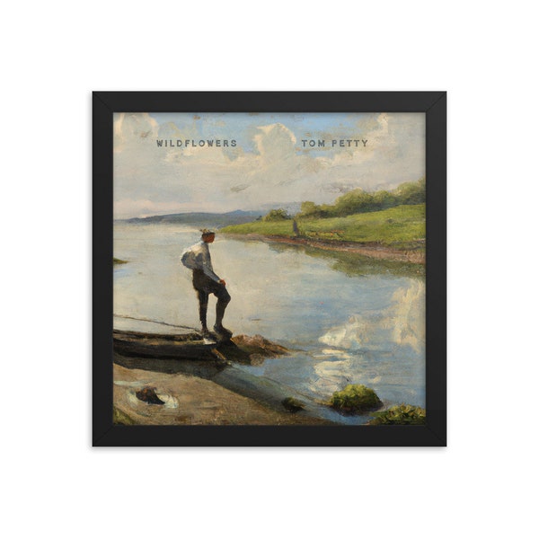 Tom Petty Wildflower Poster Etsy