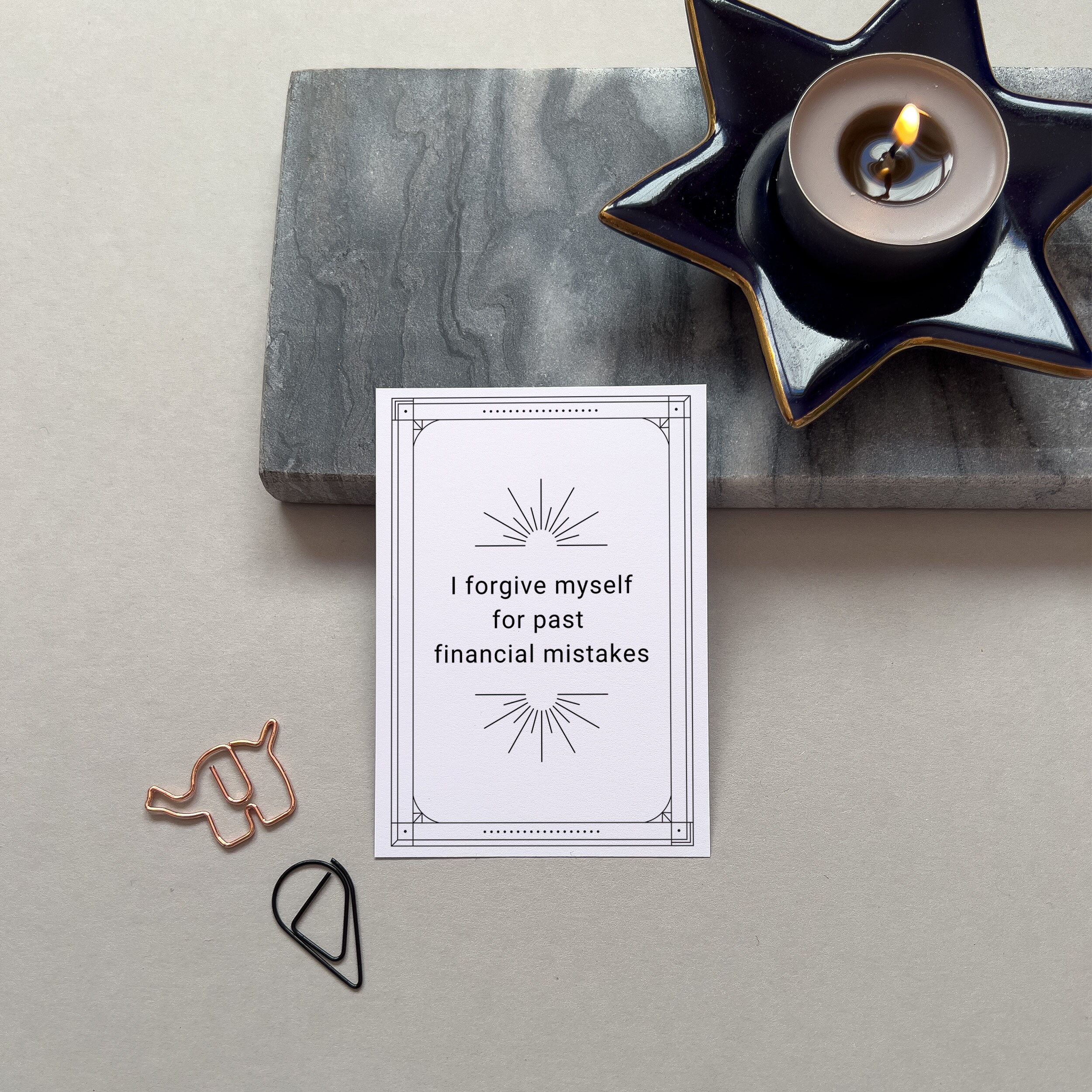 Printable Affirmation Cards PDF Digital Manifestation Card - Etsy