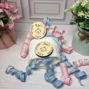 Decision Flip Coin - Decision Coin - Couples Flip Coin - Flip Coin for Baby Duties
